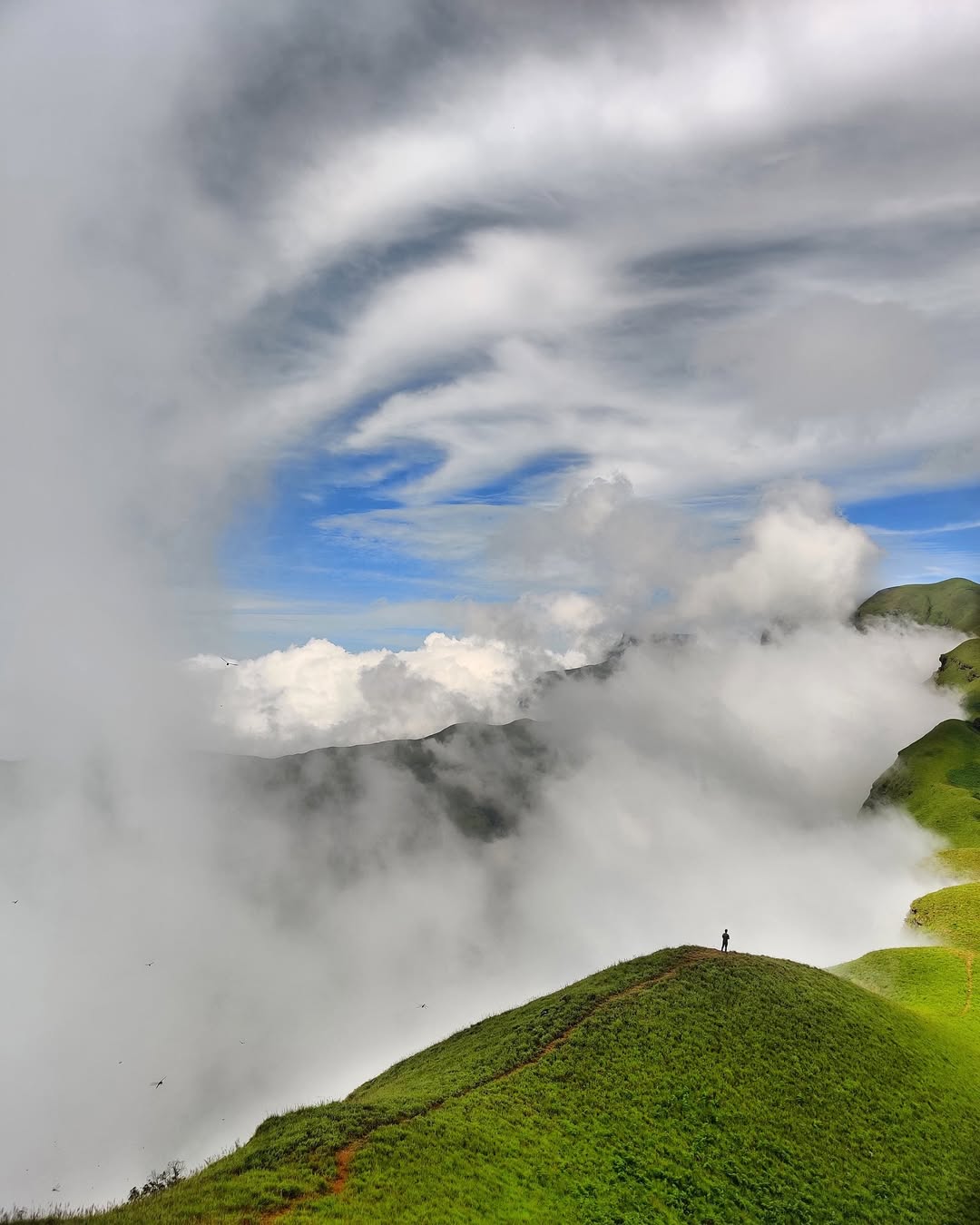Netravati Peak mountain view